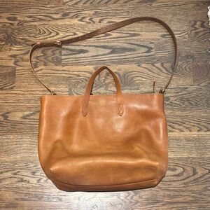 Madewell Trasport Leather Tote Bag